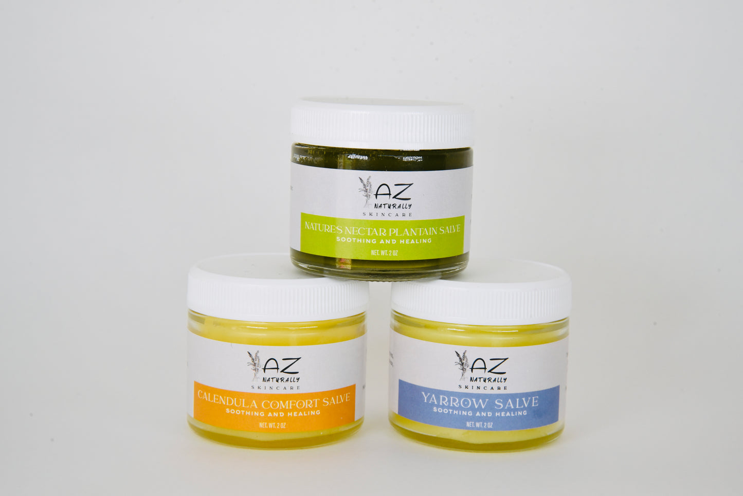 Plantain Salve - Calendula Salve - Yarrow Salve