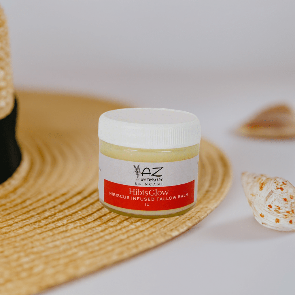 HibisGlow - Hibiscus Infused Tallow Balm -