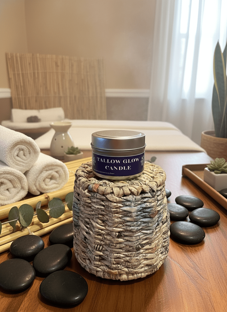 Tallow Glow Candle - 