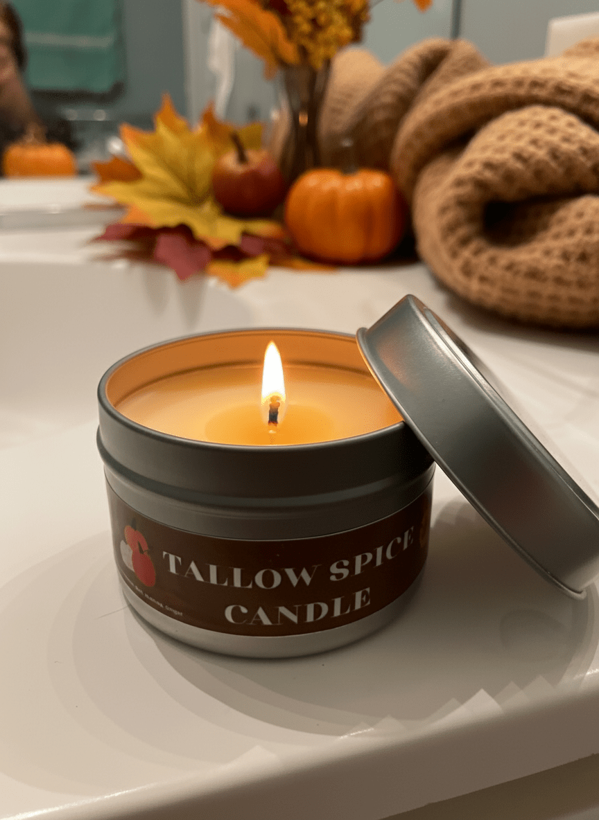 Tallow Spice Candle - 
